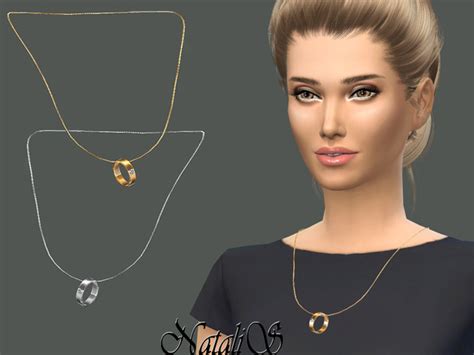 Wedding Ring On A Chain By Natalis At Tsr Sims 4 Updates