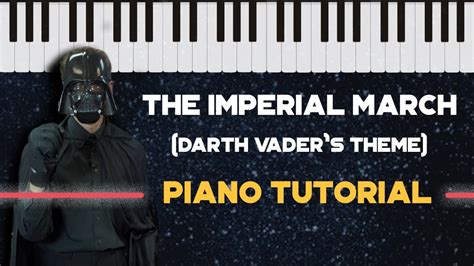 How To Play Imperial March Darth Vader Theme Easy Piano Version