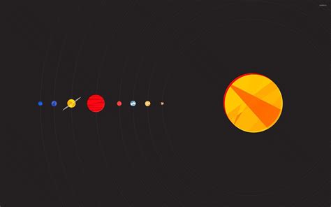 Minimalist Solar System Wallpapers Top Free Minimalist Solar System Backgrounds Wallpaperaccess