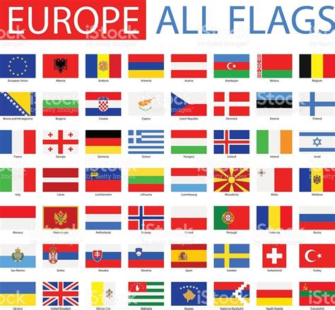 Flags Of European Countries Image Gallery National Flags Of Europe