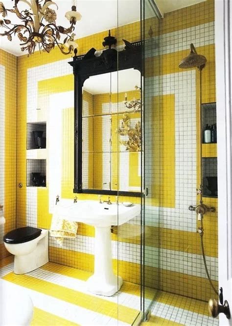 55 Small Yellow Bathroom Decorating Ideas 39 Home Design Ideas