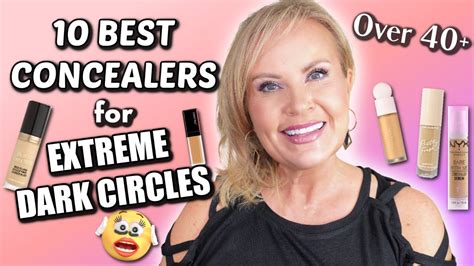 Best Drugstore Concealers And High End For Over 40 Under Eyes Youtube