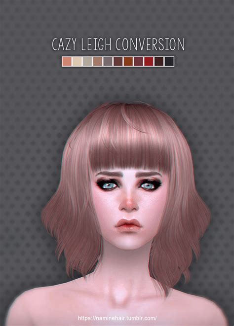 Down With Patreon The Sims 4 Patreon Namine Hair Sims Sims 4 Sims Cc