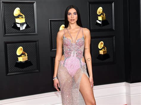 Dua Lipa Wore One Bedazzled Outfit After The Other At The Grammys