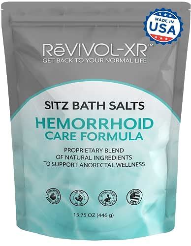 Sitz Bath Salts For Hemorrhoids Epsom Soak 20 Organic And Natural