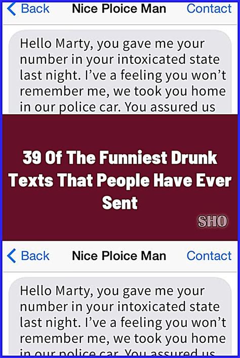 39 Of The Funniest Drunk Texts That People Have Ever Sent Artofit