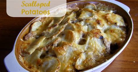 Delicious scalloped potatoes, thinly sliced potatoes baked with butter, bacon, onion, chives these are easy scalloped potatoes: 10 Best Scalloped Potatoes Crock Pot Cream Mushroom Soup ...