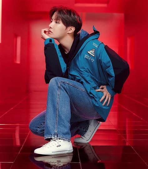 BTS x FILA 2020 FALL COLLECTION | Bts j hope, Hoseok bts, Fila