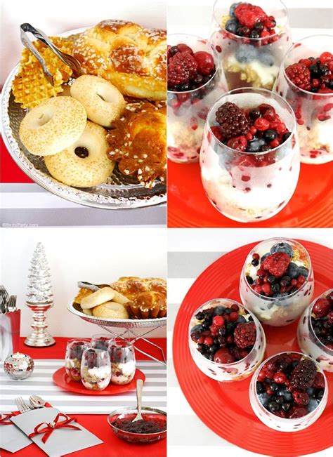 Red And Silver Christmas Holiday Brunch Ideas 100 Giveaway 🎁 Party