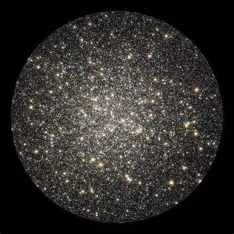 Globular Cluster M13 Hst Image Photograph By Nasaesastscihubble