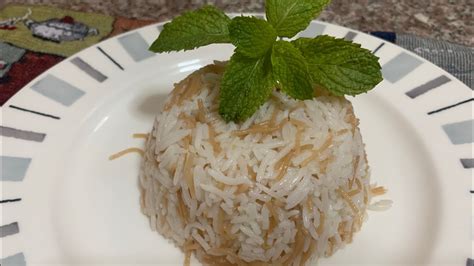 How To Cook Arabic Rice With Vermicelli Youtube