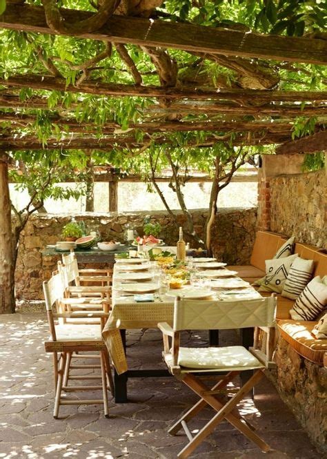 Hses04 echt basalt garten stein fliesen buy echten steinfliesen von garten fliesen stein bild. Sichtschutz Landhausstil Pergola Holz Weintraube Terrasse ...