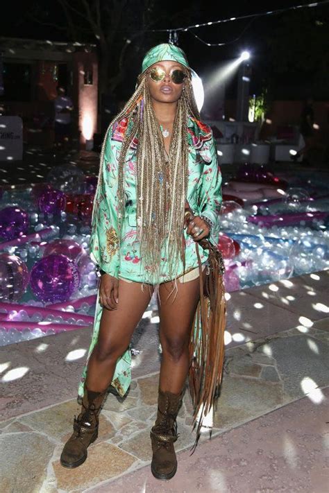 Eva Marcille Prepare To Be Obsessed With Chanel Imans Rainbow Braids