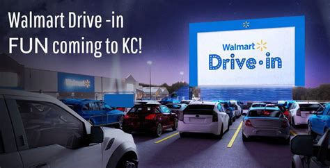 Movies that will be shown include friday night lights; Drive-In Movies at Walmart Parking Lots: Coming to KC!
