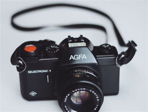 Vintage Agfa Selectronic I Camera With Original Lens And Filter