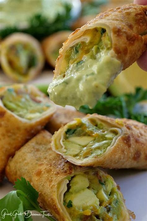 4 blue points • 148 calories. Bacon Avocado Egg Rolls are a favorite appetizer recipe ...