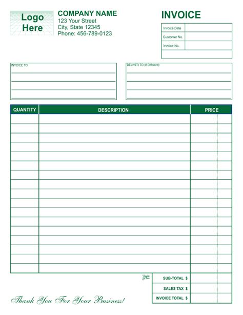 Simple Invoice Example Invoice Example Blank Billing Invoice Scope Of Work Template