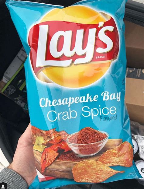 Lays Chesapeake Bay Crab Spice Potato Chips