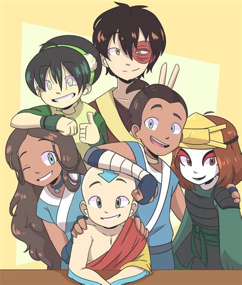Team Avatar By Drawwhatyoulike On