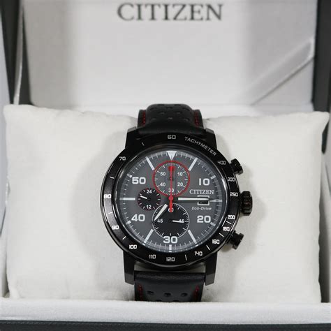 Citizen Eco Drive Brycen Gray Dial Chronograph Mens Watch Ca0645 15h