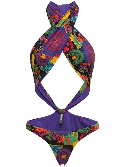 Reina Olga Showpony One Piece Swimsuit In Multicolor Modesens