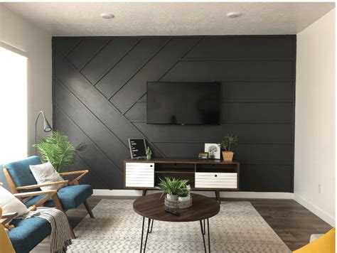 Accent Wall Living Room Tv Wall Design Ideas