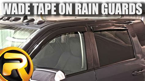 You also want to install gutter guards (see above) to keep your gutters clean and ensure a good flow into your rainwater collecting barrels. How to Install Wade Tape on Rain Guards - YouTube
