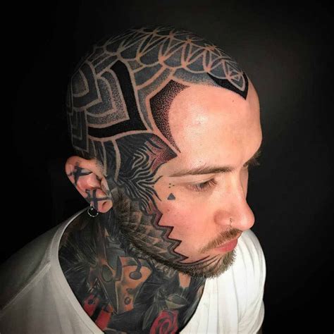 Full Head Tattoo Best Tattoo Ideas Gallery En 2020 Tatuajes En La