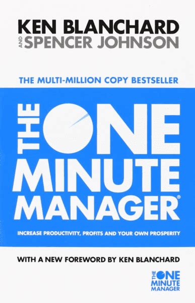 The One Minute Manager By Blanchard And Johnson Book Review Mbm