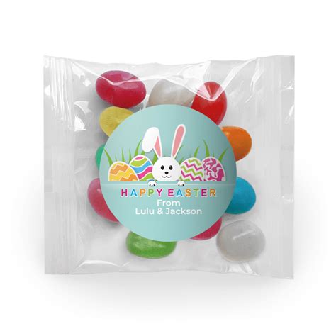 Cute Easter Bunny Custom Mini Jelly Bean Bags Favour Perfect