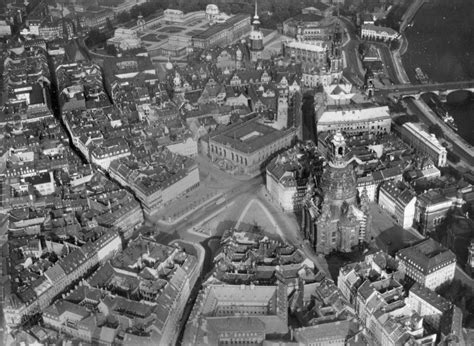Dresden Before And After The War Bombing Of Dresden In World War Ii