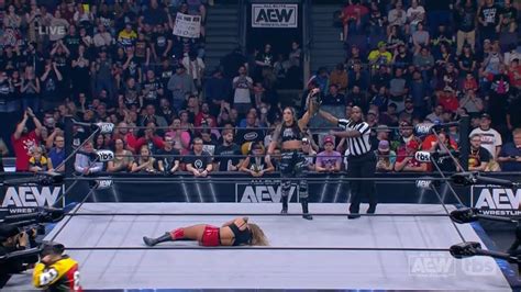 AEW Dynamite Reactions Kris Statlander Retains TBS Championship YouTube