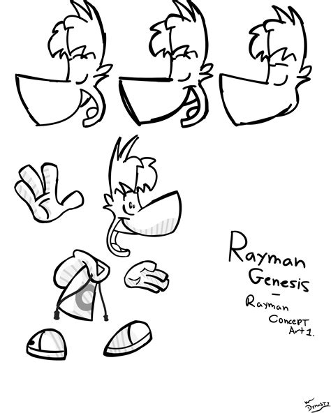 Rayman Genesis Rayman Concept Art 1 By Mrdynasty On Deviantart
