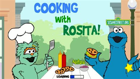 Sesame Street Cooking With Rosita And Cookie Monster Youtube