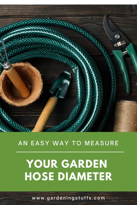 How Is A Garden Hose Diameter Measured A Quick Guide