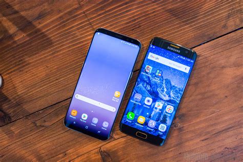 Until it started bursting into flames. Galaxy S8 Plus vs Galaxy S7 Edge: How big is the ...