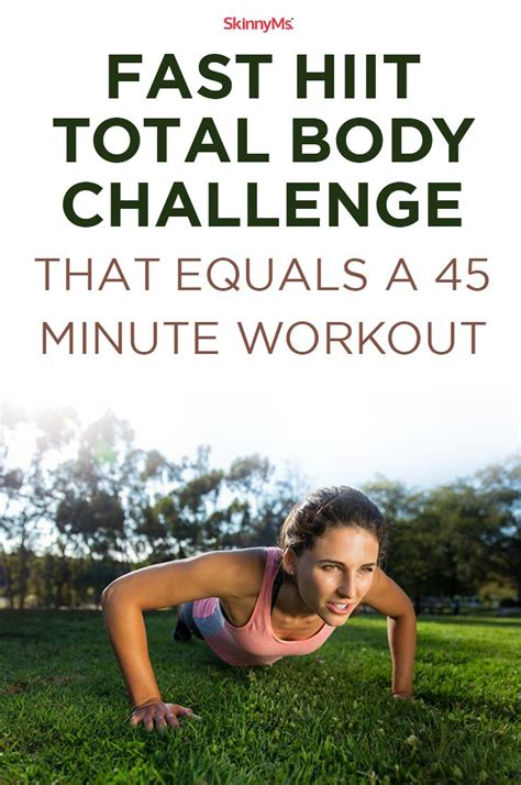 Fast Total Body Workout Equals 45 Minutes At The Gym