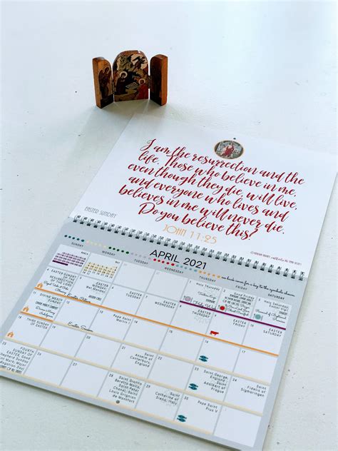 Printable Catholic Calendar 2021 Free Letter Templates