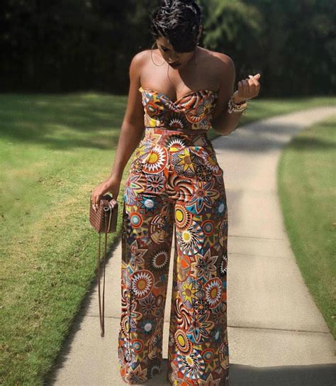 45 Ways African Women Are Rocking Ankara Palazzo Trousers With Tops