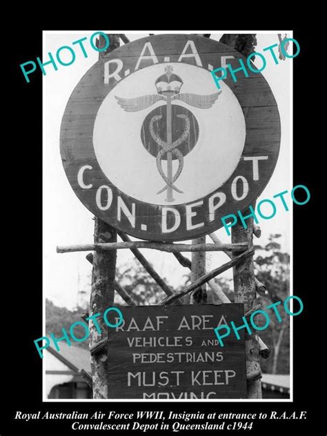 Royal Australian Air Force Wwii Qld Raaf Depot C1944 Royal