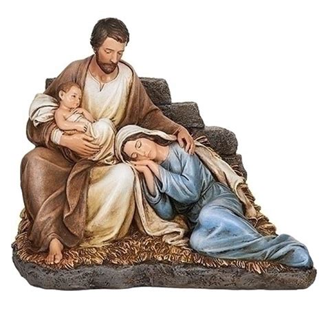 Let Mum Rest Sleeping Mary With Baby Jesus Joseph 6 75 Figurine Artofit