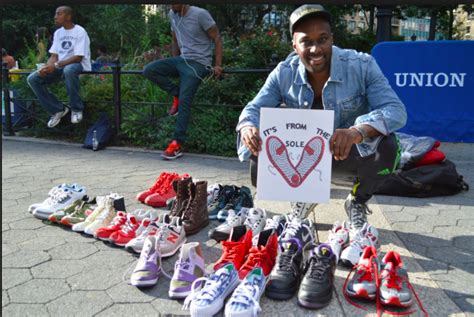 Where to send your clutter to help those in need. In Model of Selflessness, One Black Man is Putting Shoes ...