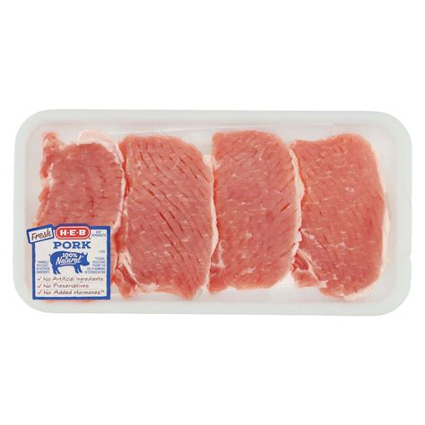 Since pork chops cook so quickly, indirect heat is not needed. H-E-B Pork Center Loin Chops Boneless Thin - Shop Pork at H-E-B