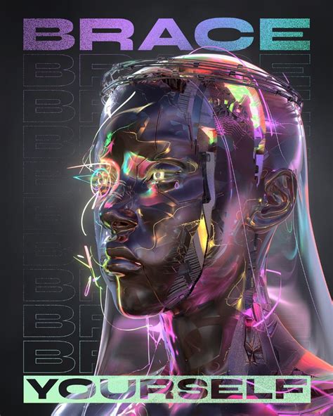 Futuristic Dystopia Prints On Behance Album Art Design Cover Art