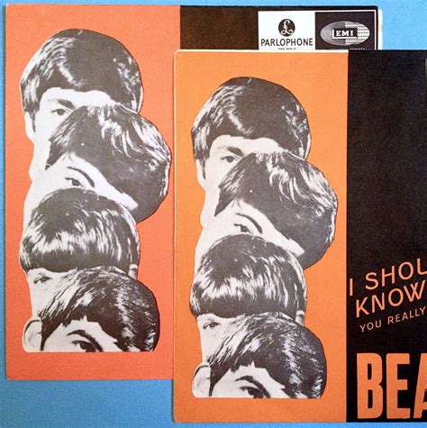 Nostalgipalatset Beatles I Should Have Known Better 7 Orange Swe