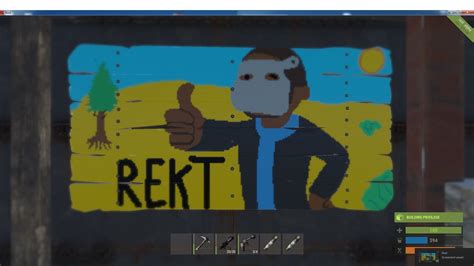 My First Drawing In Rust Playrust