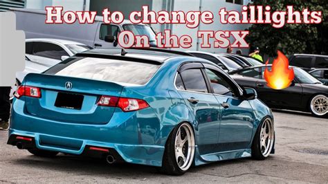 How to remove taillights on a 2009-2014 acura tsx