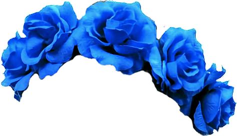 Download High Quality Flower Crown Transparent Blue Transparent Png
