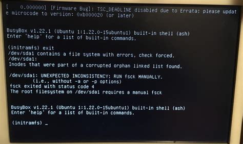 Initramfs Error After Image Restore Using Dd Hot Sex Picture