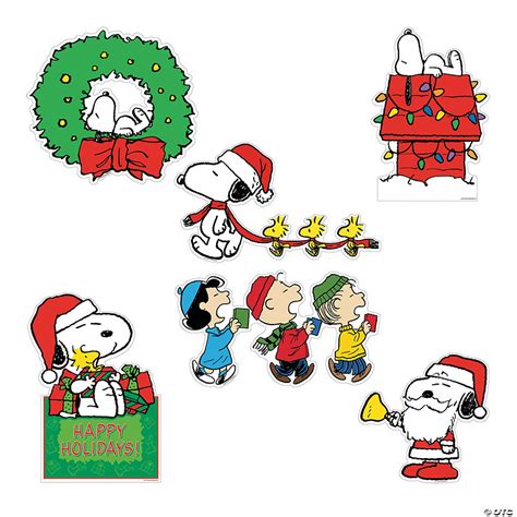Peanuts Christmas Cutouts